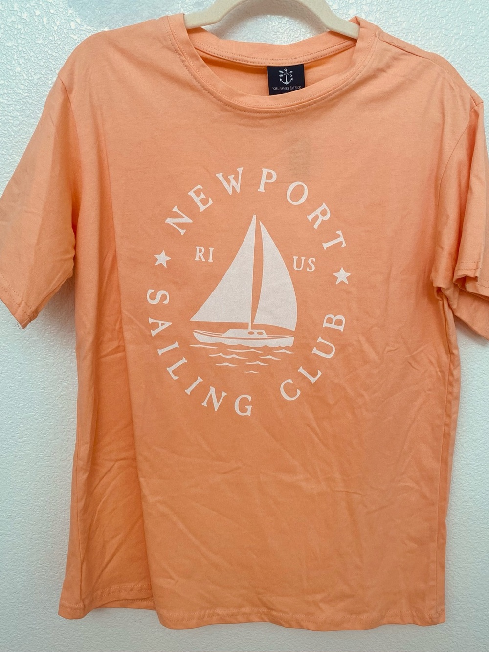 Kiel James Patrick Peach Newport Sailing Club Short Sleeve Tee